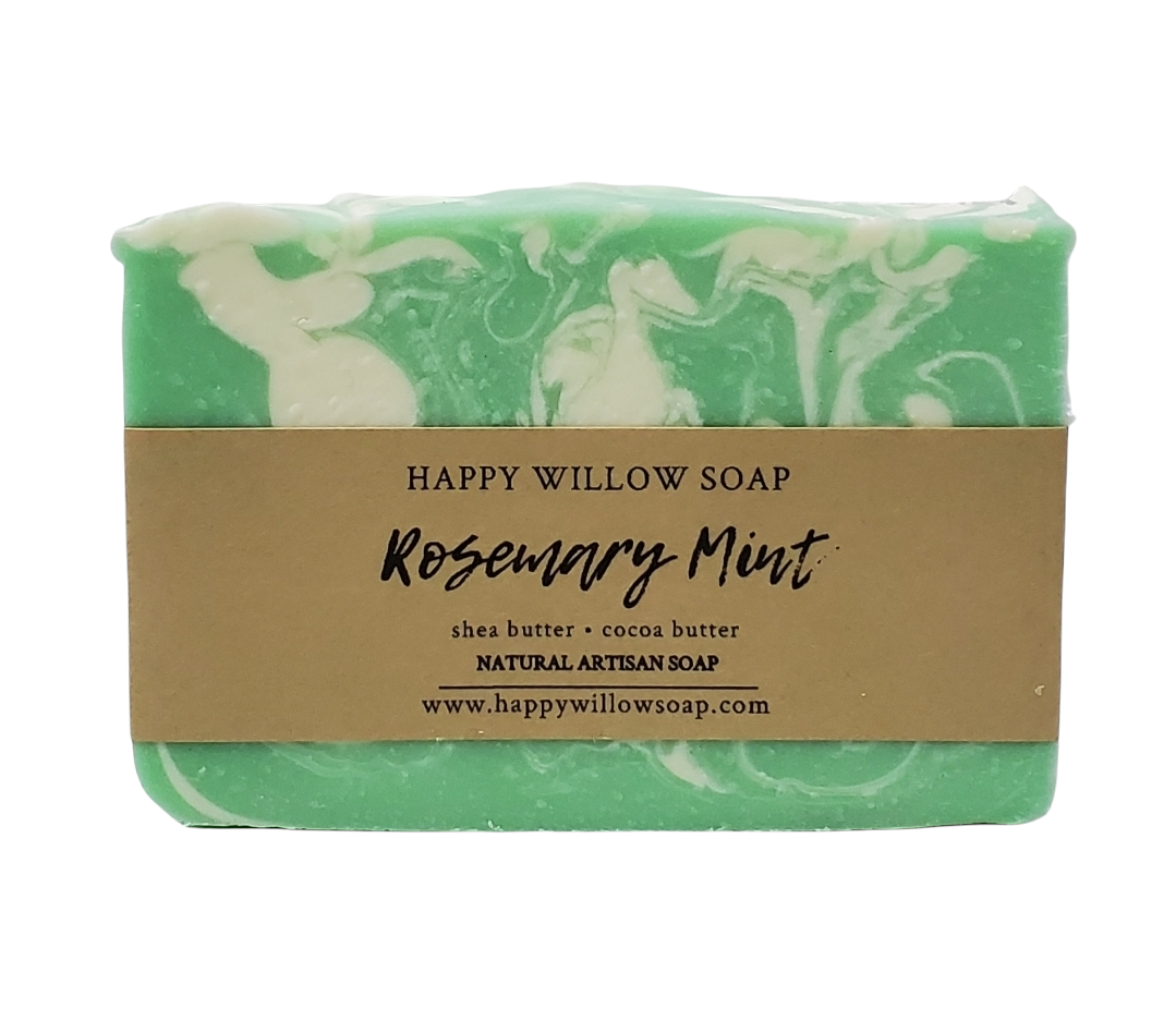 Shea Butter Soap + Rosemary + Mint